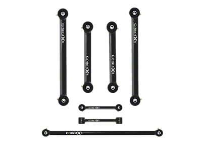 Core 4x4 Town Series Fixed Rear Upper and Lower Control Arm, Panhard/Track Bar and End Link Kit (09-18 RAM 1500)