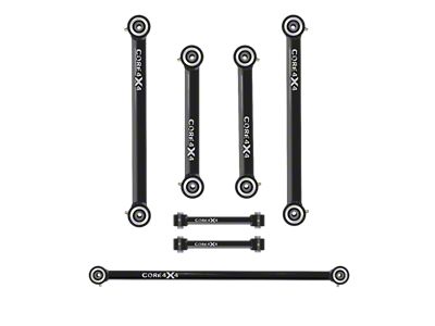 Core 4x4 Track Series Fixed Rear Upper and Lower Control Arm, Track Bar and End Link Kit (09-18 RAM 1500)