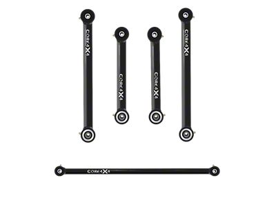Core 4x4 Trail Series Fixed Rear Upper and Lower Control Arm and Panhard/Track Bar Kit (09-18 RAM 1500)