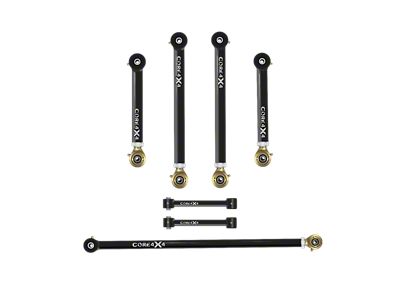 Core 4x4 Trail Series Adjustable Rear Upper and Lower Control Arm, Panhard/Track Bar and End Link Kit (09-18 RAM 1500)