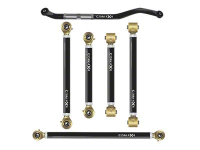 Core 4x4 Adjustable Front and Rear Control Arm and Track Bar Kit (14-24 RAM 2500)