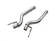 Corsa Performance Sport Dual Exhaust System with Satin Polished Tips; Rear Exit (17-20 F-150 Raptor)
