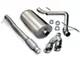 Corsa Performance Sport Single Exhaust System with Twin Polished Tips; Side Exit (10-13 6.0L Hybrid Silverado 1500)