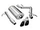 Corsa Performance Sport Single Exhaust System with Twin Black Tips; Side Exit (07-13 4.8L Sierra 1500)