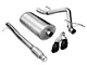 Corsa Performance Sport Single Exhaust System with Twin Black Tips; Side Exit (10-13 6.0L Hybrid Silverado 1500)