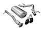 Corsa Performance Sport Single Exhaust System with Twin Black Tips; Side Exit (10-13 6.2L Sierra 1500)