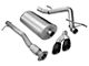 Corsa Performance Sport Single Exhaust System with Twin Black Tips; Side Exit (10-13 6.2L Silverado 1500)