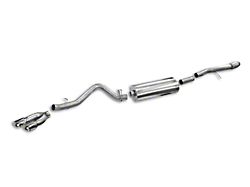 Corsa Performance Sport Single Exhaust System with Twin Polished Tips; Side Exit (14-18 6.2L Sierra 1500)