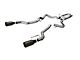 Corsa Performance Sport Dual Exhaust System with Black Tips; Rear Exit (17-20 F-150 Raptor)