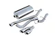 Corsa Performance Sport Single Exhaust System with Twin Polished Tips; Side Exit (99-06 5.3L Silverado 1500)