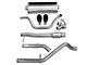 Corsa Performance Touring Dual Exhaust System with Black Tips; Rear Exit (09-13 5.3L Silverado 1500)