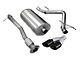 Corsa Performance Touring Single Exhaust System with Twin Black Tips; Side Exit (07-08 6.0L Sierra 1500)