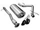 Corsa Performance Touring Single Exhaust System with Twin Black Tips; Side Exit (07-08 6.0L Silverado 1500)