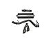 Corsa Performance Touring Single Exhaust System with Twin Polished Tips; Side Exit (14-18 5.3L Silverado 1500)