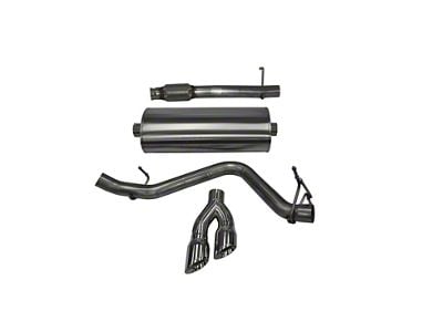 Corsa Performance Touring Single Exhaust System with Twin Polished Tips; Side Exit (14-18 5.3L Sierra 1500)