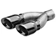 Corsa Performance Sport Single Exhaust System with Twin Black Tips; Side Exit (15-20 2.7L EcoBoost F-150)