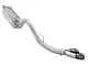 Corsa Performance Sport Single Exhaust System with Twin Black Tips; Side Exit (15-20 5.0L F-150)