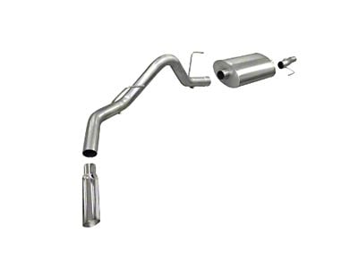 Corsa Performance Sport Single Exhaust System with Polished Tip; Side Exit (11-14 5.0L F-150)