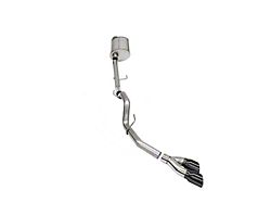 Corsa Performance Sport Single Exhaust System with Twin Black Tips; Side Exit (21-25 5.0L F-150, Excluding Tremor)