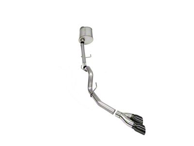 Corsa Performance Sport Single Exhaust System with Twin Black Tips; Side Exit (21-25 5.0L F-150, Excluding Tremor)