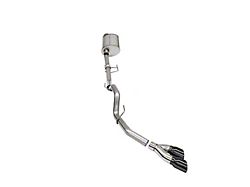 Corsa Performance Sport Single Exhaust System with Twin Black Tips; Side Exit (21-25 3.5L EcoBoost F-150, Excluding Raptor & Tremor)