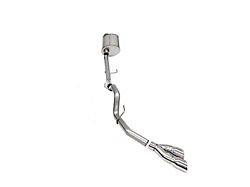 Corsa Performance Sport Single Exhaust System with Twin Polished Tips; Side Exit (21-25 5.0L F-150, Excluding Tremor)