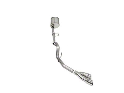 Corsa Performance Sport Single Exhaust System with Twin Polished Tips; Side Exit (21-25 3.5L EcoBoost F-150, Excluding Raptor & Tremor)