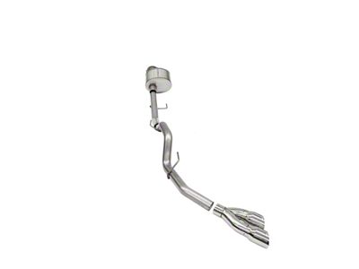 Corsa Performance Xtreme Single Exhaust System with Twin Polished Tips; Side Exit (21-25 5.0L F-150, Excluding Tremor)