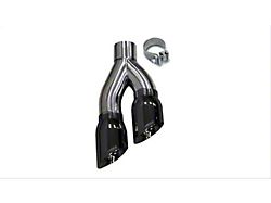 Corsa Performance Twin Pro Series Exhaust Tip; 4-Inch; Black (97-25 F-150 w/ Corsa Exhaust System)