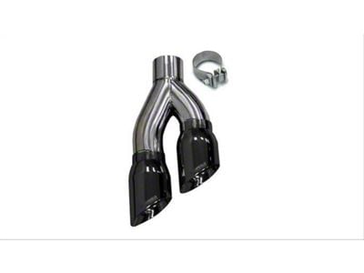 Corsa Performance Twin Pro Series Exhaust Tip; 4-Inch; Black (97-25 F-150 w/ Corsa Exhaust System)