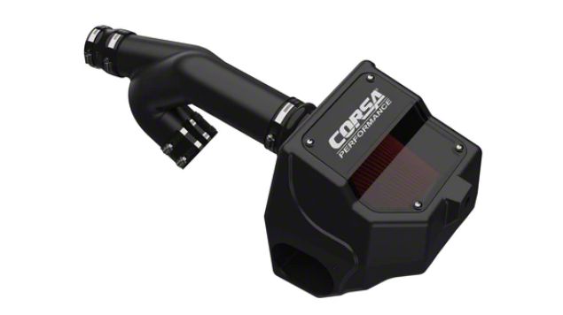 Corsa Performance Closed Box Cold Air Intake with DryTech 3D Dry Filter (17-20 3.5L EcoBoost F-150, Excluding Raptor)