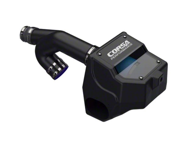 Corsa Performance Closed Box Cold Air Intake with MaxFlow 5 Oiled Filter (17-20 3.5L EcoBoost F-150, Excluding Raptor)