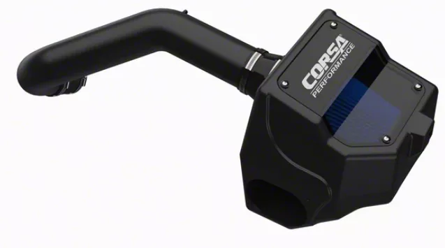 Corsa Performance Closed Box Cold Air Intake with MaxFlow 5 Oiled Filter (15-20 5.0L F-150)