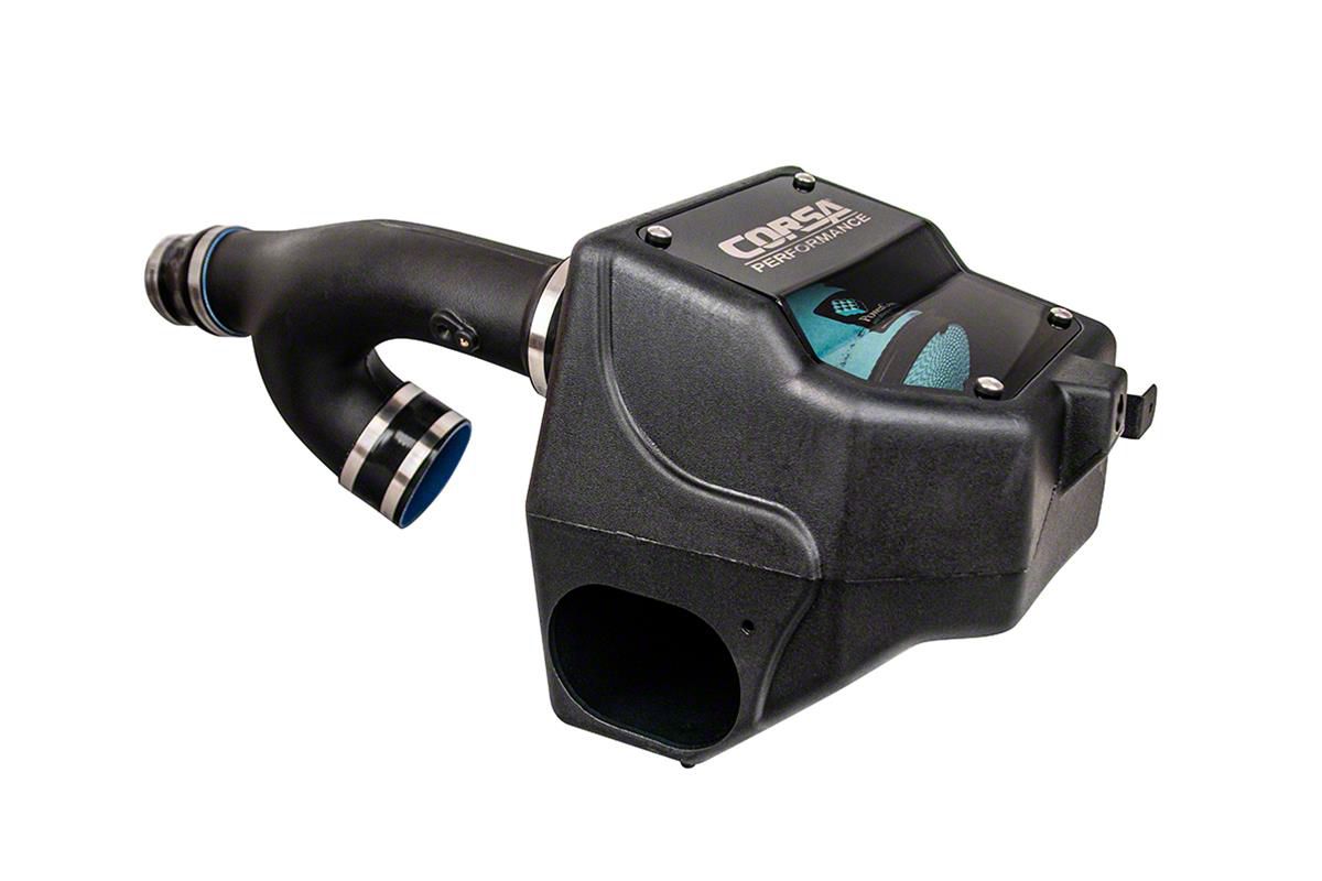 Corsa Performance Closed Box Cold Air Intake with Donaldson PowerCore Dry Filter (21-24 3.5L EcoBoost F-150 Raptor)