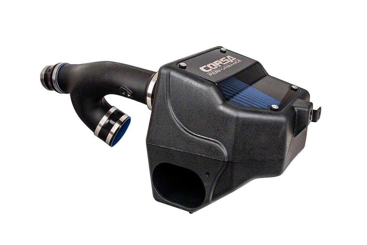 Corsa Performance Closed Box Cold Air Intake with MaxFlow 5 Oiled Filter (21-24 3.5L EcoBoost F-150 Raptor)