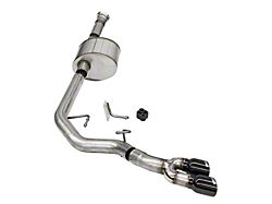 Corsa Performance Xtreme Single Exhaust System with Black Tips; Middle Side Exit (21-25 5.0L F-150, Excluding Tremor)
