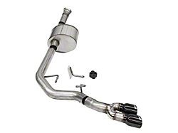 Corsa Performance Xtreme Single Exhaust System with Black Tips; Middle Side Exit (21-24 5.0L F-150, Excluding Tremor)