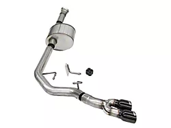 Corsa Performance Xtreme Single Exhaust System with Black Tips; Middle Side Exit (21-24 5.0L F-150, Excluding Tremor)