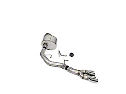 Corsa Performance Xtreme Single Exhaust System with Black Tips; Middle Side Exit (21-26 5.0L F-150, Excluding Tremor)
