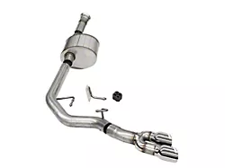 Corsa Performance Xtreme Single Exhaust System with Polished Tips; Middle Side Exit (21-24 5.0L F-150 Regular Cab w/ 6-1/2-Foot Bed)