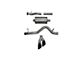Corsa Performance Sport Single Exhaust System with Black Tips; Side Exit (17-22 3.6L Canyon)