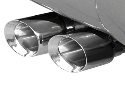 Corsa Performance Twin Pro Series Exhaust Tip; 4-Inch; Polished (15-22 3.6L Colorado w/ Corsa Exhaust System)