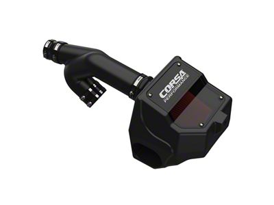 Corsa Performance Closed Box Cold Air Intake with MaxFlow 5 Oiled Filter (15-16 3.5L EcoBoost F-150; 15-20 2.7L EcoBoost F-150)