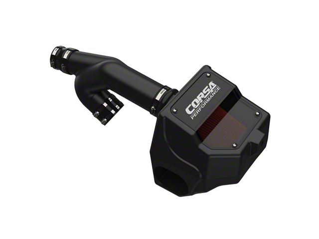 Corsa Performance F-150 Closed Box Cold Air Intake with MaxFlow 5 Oiled ...