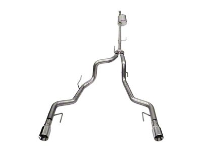Corsa Performance Sport Dual Exhaust System with Polished Tips; Rear Exit (23-24 5.0L F-150 Tremor)