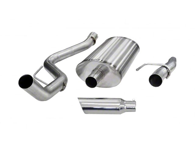 Corsa Performance Sport Single Exhaust System with Polished Tip; Side Exit (11-14 6.2L F-150)