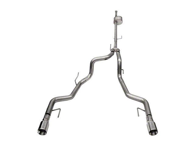 Corsa Performance Xtreme Dual Exhaust System with Polished Tips; Rear Exit (23-24 5.0L F-150 Tremor)