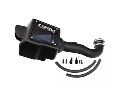Corsa Performance Closed Box Cold Air Intake with MaxFlow 5 Oiled Filter (14-18 6.2L Sierra 1500)