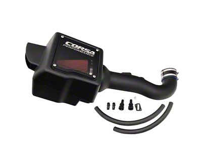 Corsa Performance Closed Box Cold Air Intake with DryTech 3D Dry Filter (14-18 5.3L Silverado 1500)