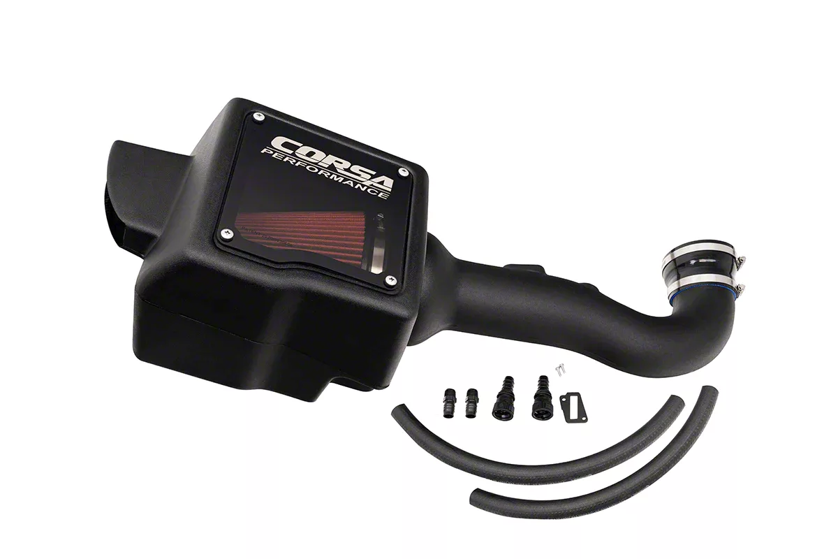 Corsa Closed Box Air Intake 45554D w/DryTech 3D Dry Filter Corsa Closed Box Air Intake 45554D w/DryTech 3D Dry Filter
